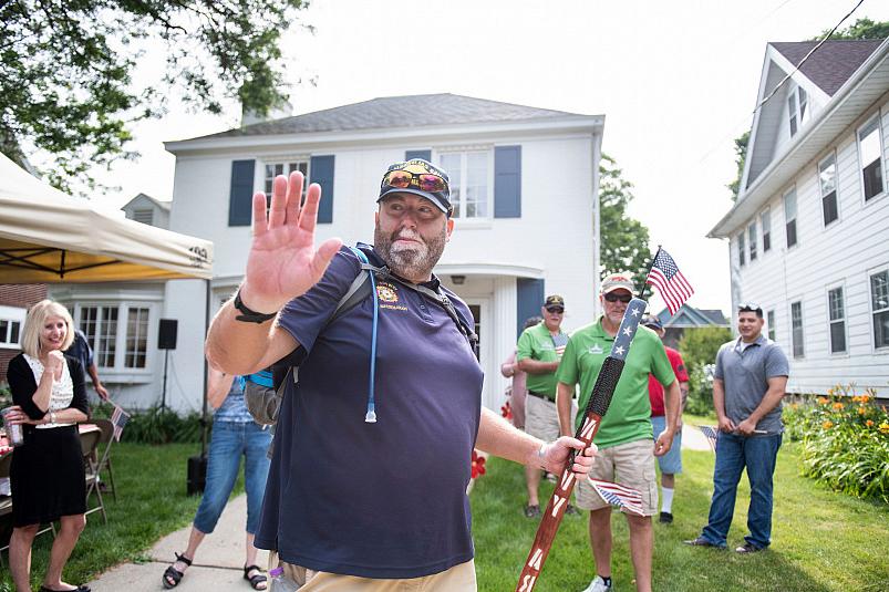 Tommy Zurhellen'91 on campus summer 2019.